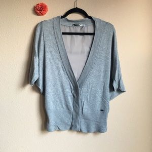 Guess Gray Slub Sweater
